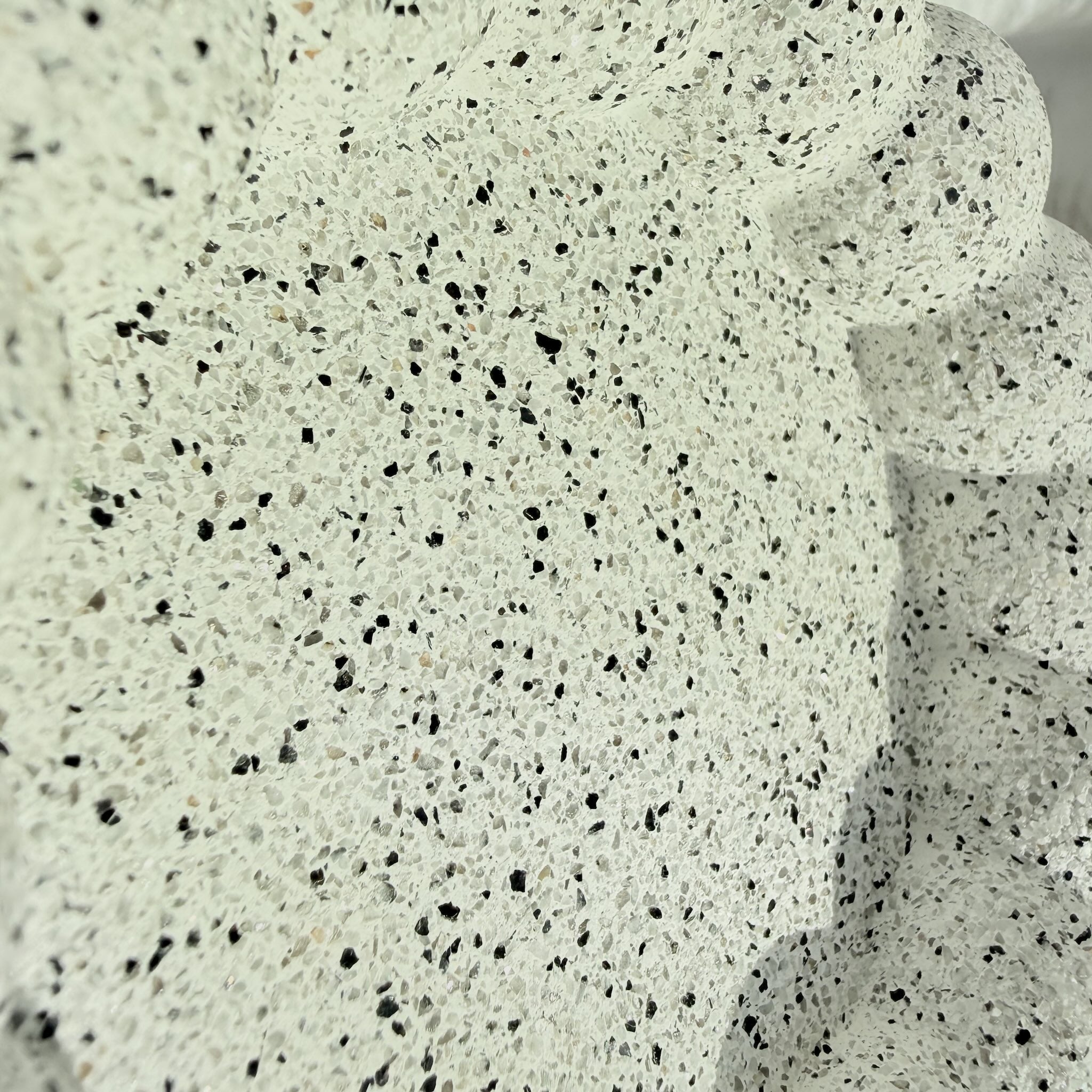Graniitti materiaali lähikuva, pilvi lasinalunen